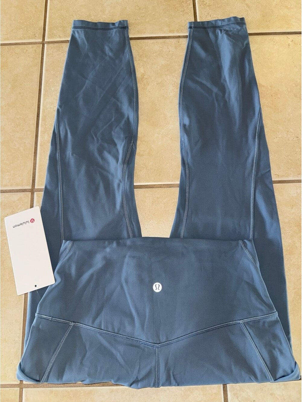 Lululemon Align With Pockets High Rise 25” Steel Blue Size 8 NWT